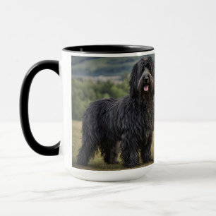 Black Woolly Bergamasco Sheepdog, Mug