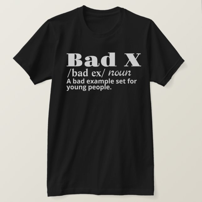 Black words matter T-Shirt (Design Front)