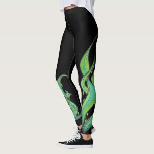Black Wreckleaf Leggings