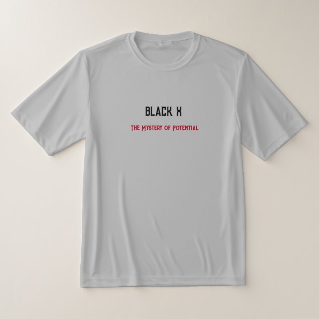BLACK X T-Shirt (Laydown)