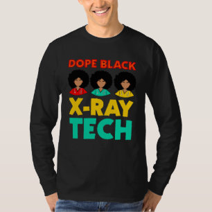 Black XRay Tech Week Melanated Black History Xray T-Shirt