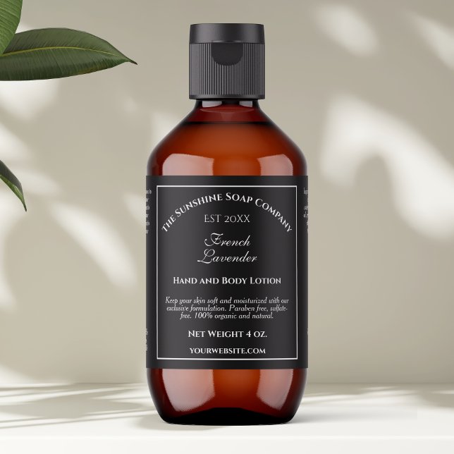Black Year Established Cosmetics Bottle Label (Creator Uploaded)