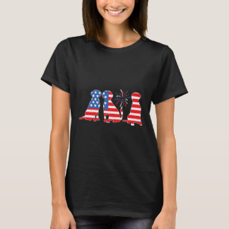 Black Yellow Chocolate Fox Red Lab Silver Patrioti T-Shirt