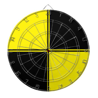 Black & Yellow Game Room Dartboard