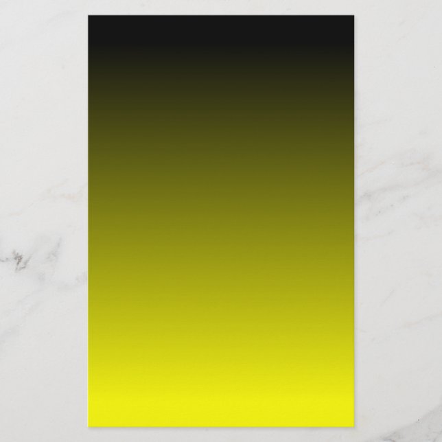 Black Yellow Ombre (Front)
