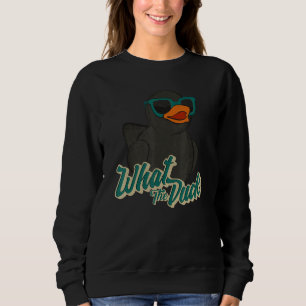 Black Yellow Rubber Duck Cute Ducky Duckling Loves Sweatshirt
