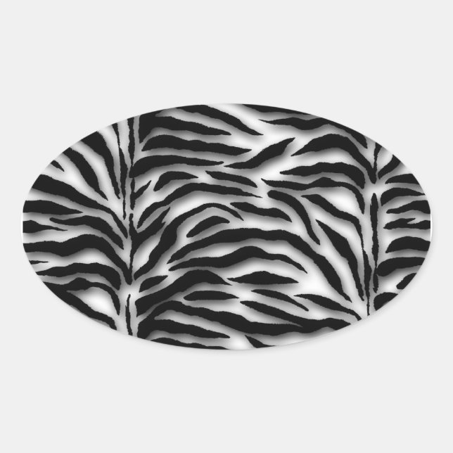 Black Zebra Envelope Seal (Front)