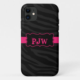 Black Zebra iPhone 5 Mate Barely There™ Case