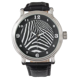 Black Zebra Pick Your Own Colour Numbered Watch