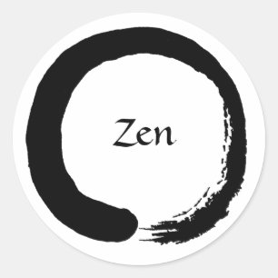 Black Zen Sticker 2