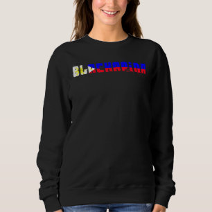 Blackapina Half Black Half Filipino Blackapino Sweatshirt