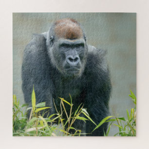 Blackback Gorilla Lope Jigsaw Puzzle