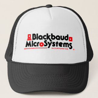 Blackbaud MicroSystems clean trucker hat (black)
