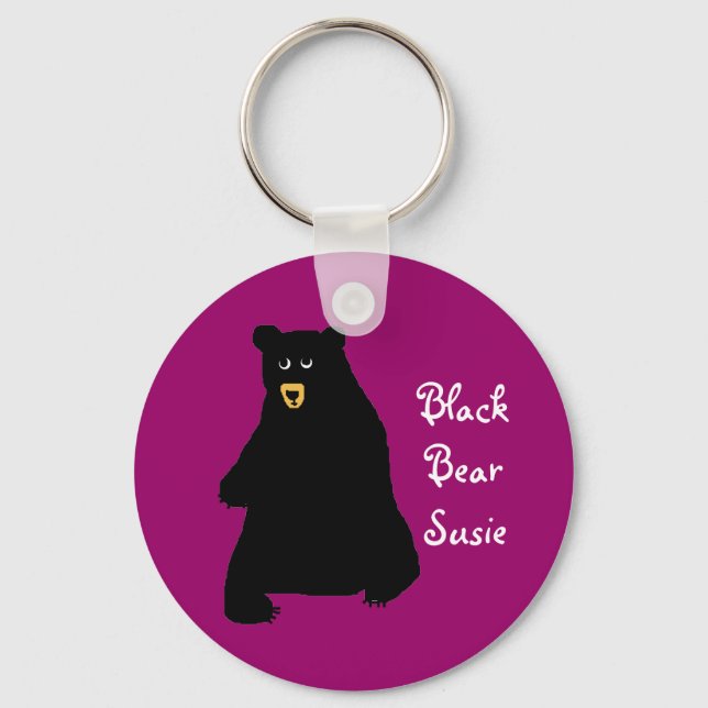 blackbear, BlackBear Susie Key Ring (Front)
