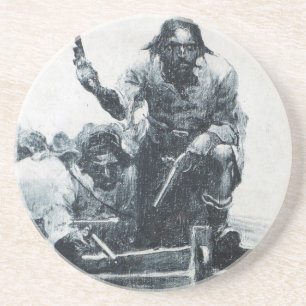 Blackbeard Approaching Coaster