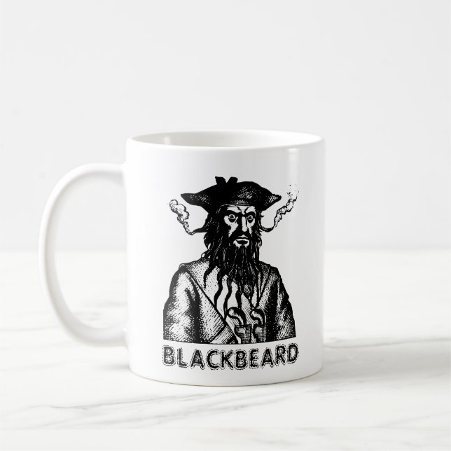 Blackbeard Coffee Mug (Left)
