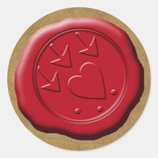 Blackbeard Pirate Flag OFMD Wax Seal Sticker (Front)