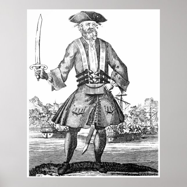 Blackbeard Poster (Front)
