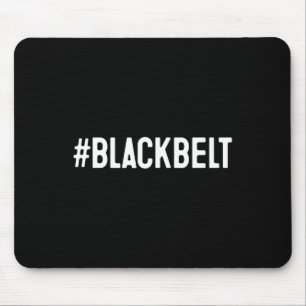 Blackbelt Black Belt Taekwondo Karate Mouse Pad