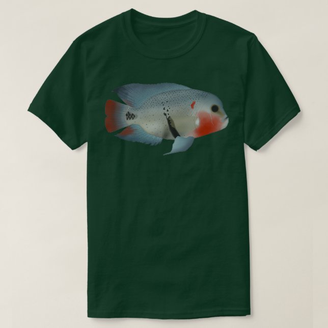 Blackbelt Cichlid T-Shirt (Design Front)