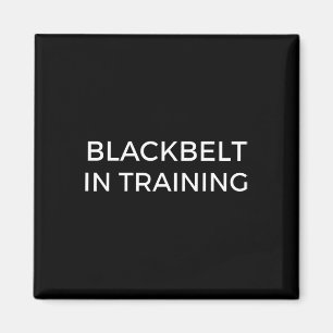 Blackbelt In Training Martial Arts Karate  Magnet