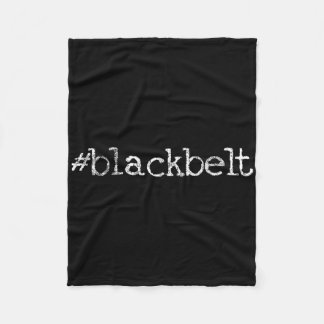 Blackbelt Karate Taekwondo Mma Martial Arts Fleece Blanket