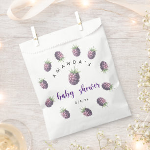 Blackberries - Baby shower Favour Bags