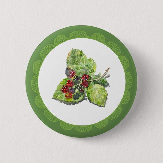BlackBerry 6 Cm Round Badge (Front)