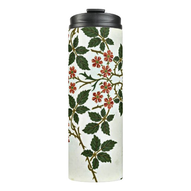 Blackberry, a William Morris pattern, Thermal Tumbler (Front)