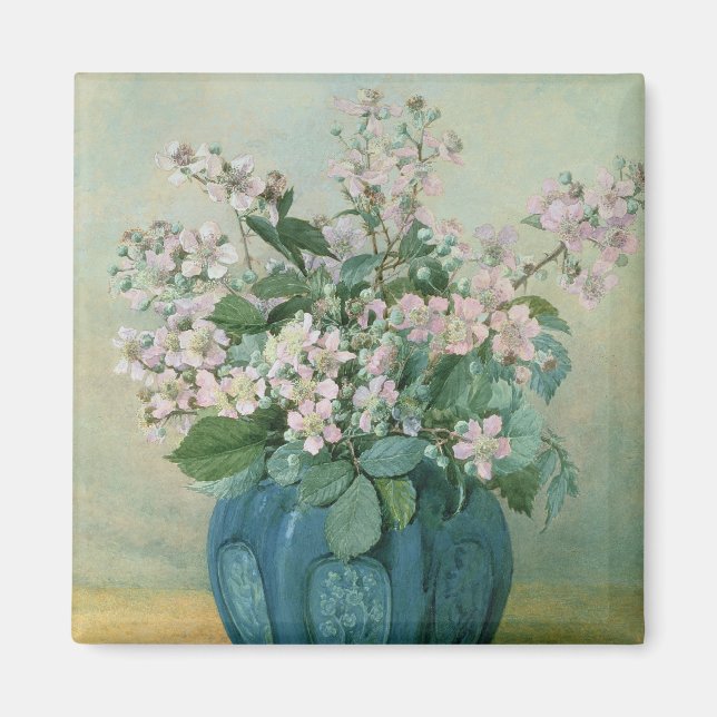 Blackberry Blossoms Magnet (Front)