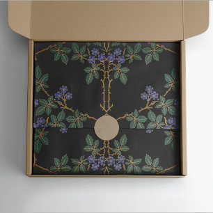 Blackberry Floral Vine William Morris Tissue Paper