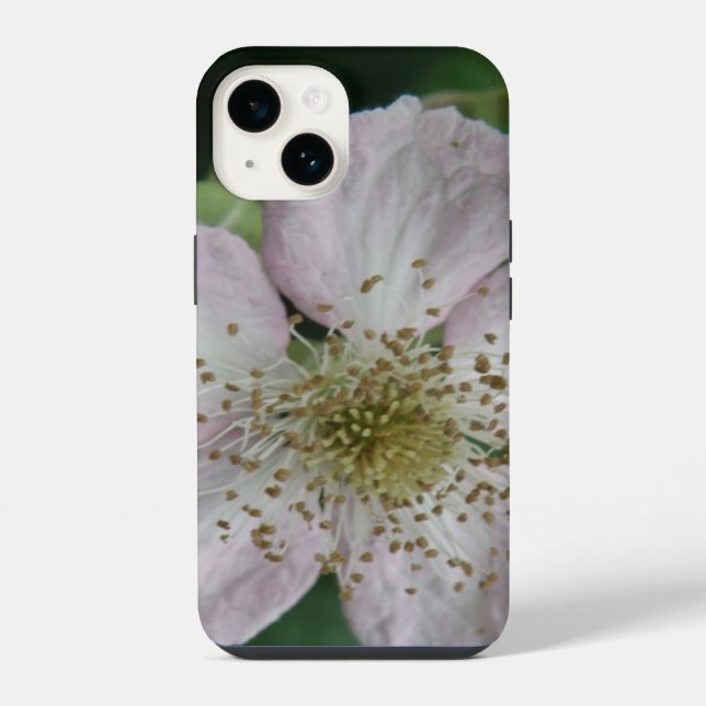 Blackberry Flower Macro iPhone Case (Back)