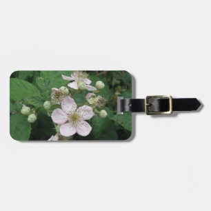 Blackberry Flowers Custom Luggage Tag