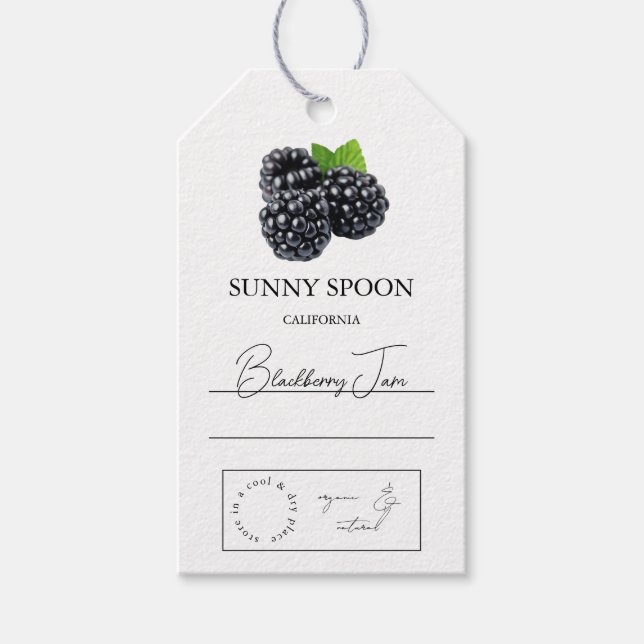 Blackberry Hang Tag (Front)