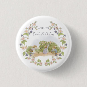 Blackberry Jam Mice Cottagecore 3 Cm Round Badge