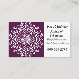 Blackberry Mandala Business Card