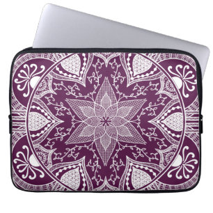 Blackberry Mandala Laptop Sleeve
