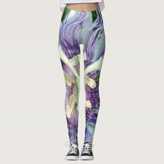 Blackberry Patch Floral Leggings