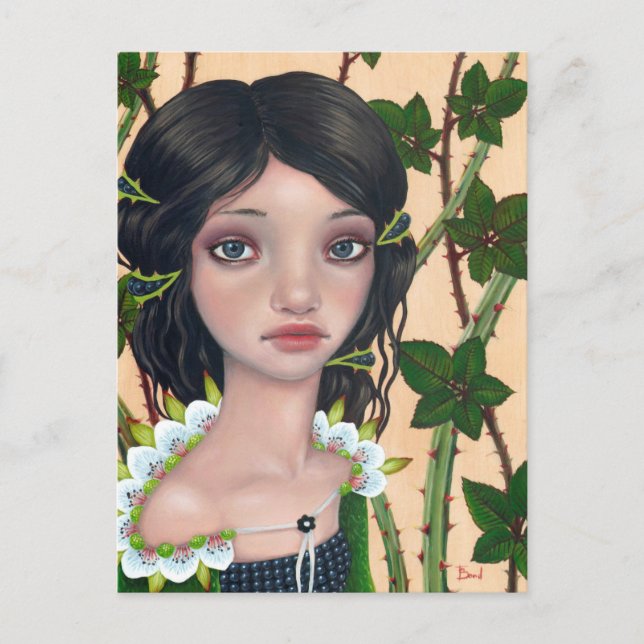 Blackberry Postcard (Front)