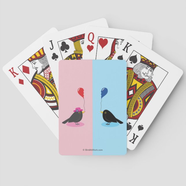 Blackbird Finding Your Other Half Playing Cards (Back)