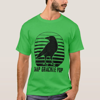 Blackbird Grackle Bird Design for Birdwatcher frie T-Shirt