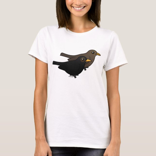 Blackbird Pair T-Shirt (Front)