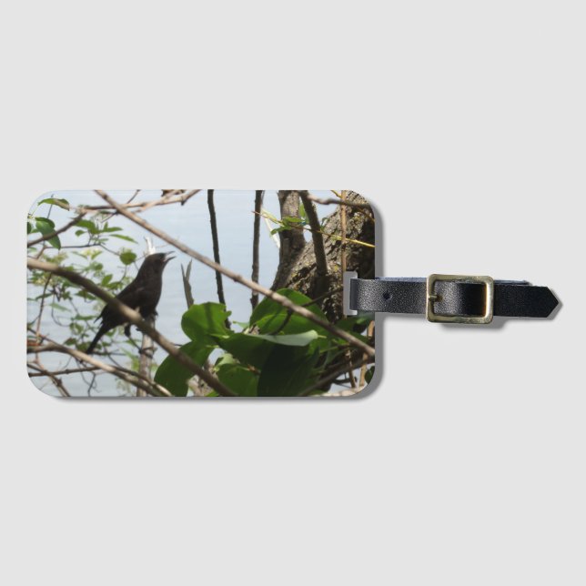 Blackbird Singing  Luggage Tag (Front Horizontal)