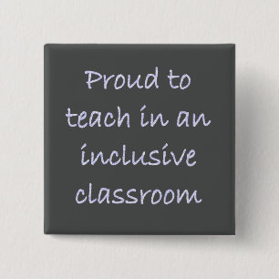 Blackboard 15 Cm Square Badge