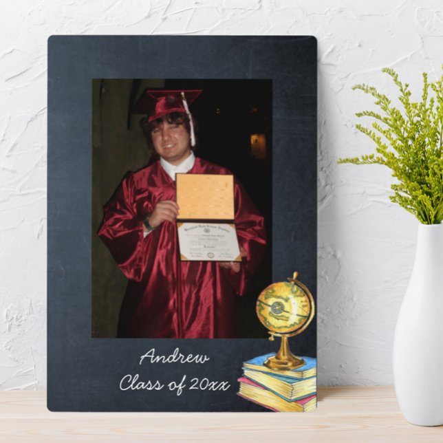 Blackboard Graduation Photo Plaque 5x7 (Creator Uploaded)