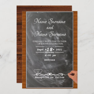 Blackboard Invitation