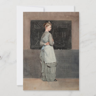Blackboard Winslow Homer