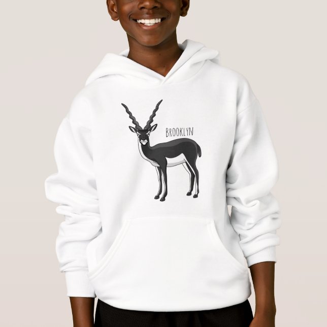 Blackbuck antelope illustration (Front)
