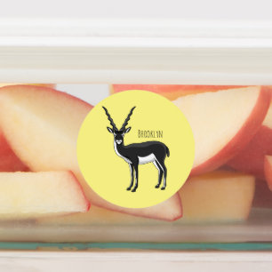 Blackbuck antelope illustration