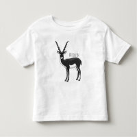 Blackbuck antelope illustration